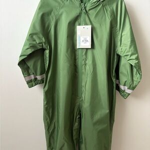 Mint Green Toddler Rain Jacket